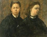 Edgar Degas Elena and Camila Montejasi-Cicerale Spain oil painting artist